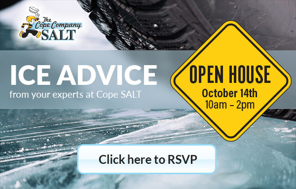 Ice advice from your experts at Cope Salt